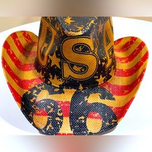 American flag Cowboy Hat